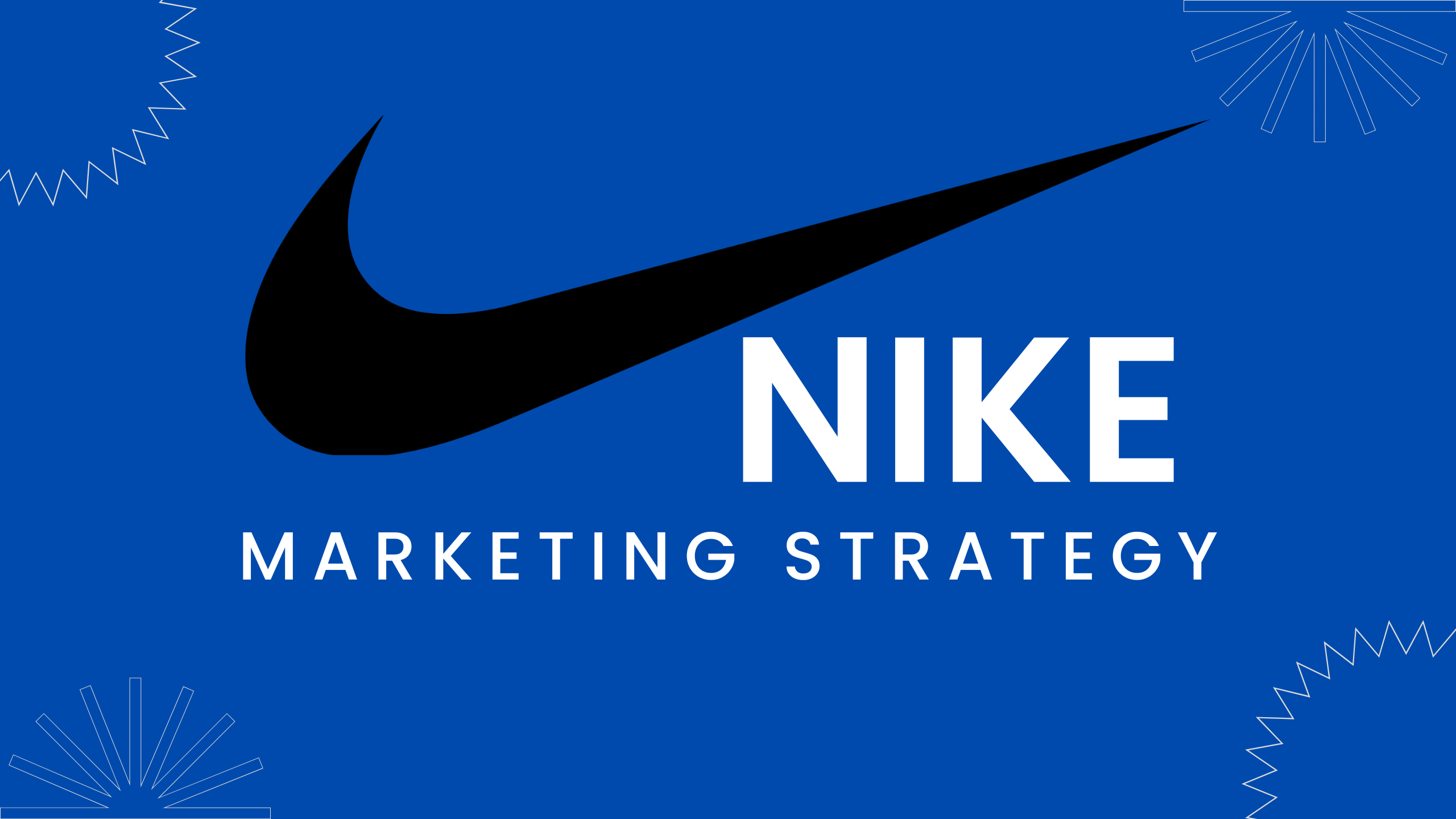 Nike marketing activities best sale